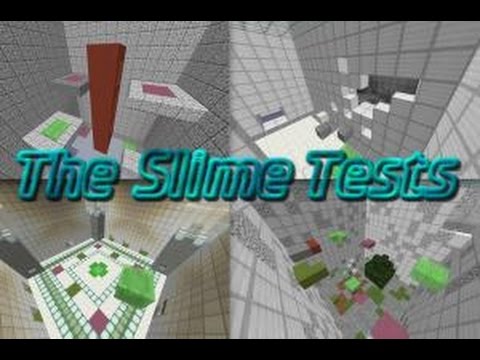 Minecraft THE SLIME TESTS Parkour Adventure Map with Vikkstar