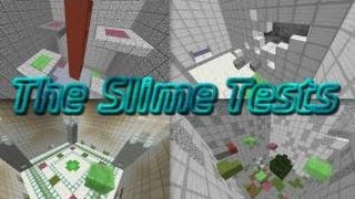 Minecraft THE SLIME TESTS Parkour Adventure Map with Vikkstar