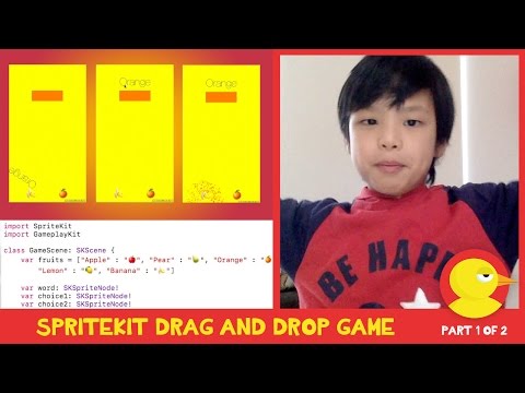 Learn to make an iPhone quiz game with SpriteKit and Xcode  - Part 1