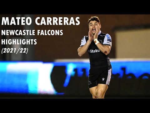 Mateo Carreras - Newcastle Falcons Rugby Highlights (2021/22)