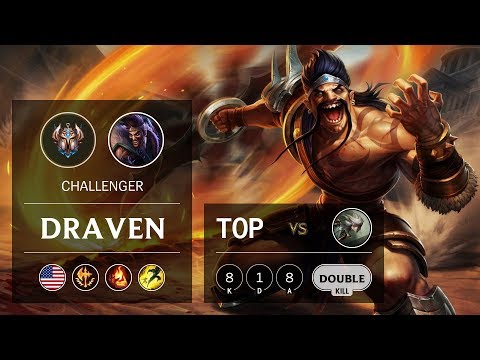 Draven Top vs Camille - NA Challenger Patch 9.19
