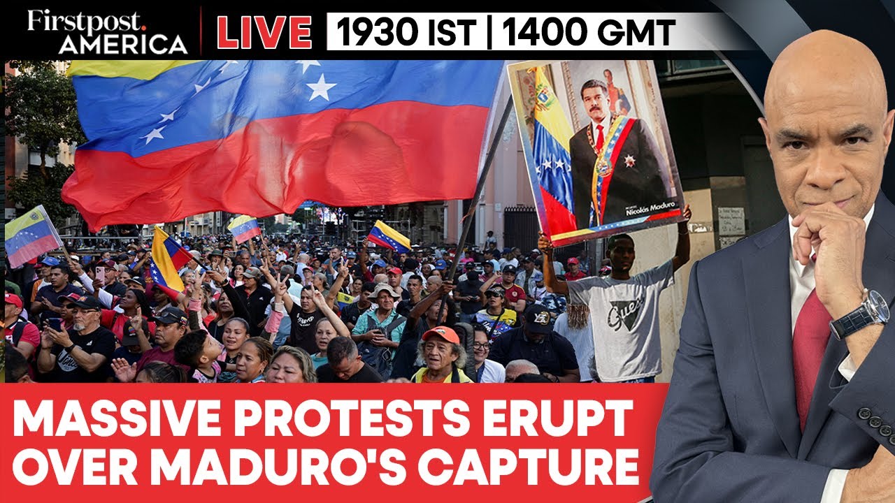LIVE: Maduro Captured by US, World Protests Trump's Venezuela Move | Firstpost America | N18G