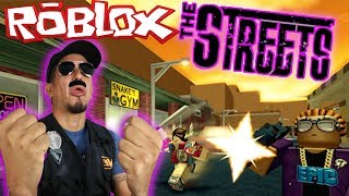 ITS GOING DOWN IN THE STREETS! LETS PLAY ROBLOX: GRUMPY COP FIGHTS IT OUT WITH ROBLOX PROS AND WINS!
