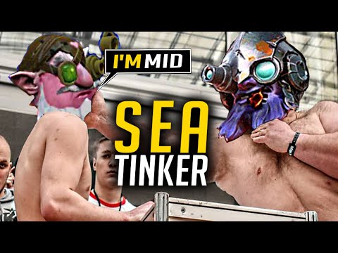 MEET THIS SEA KING TINKER | DOTA 2 7.32B | DAR TINKER