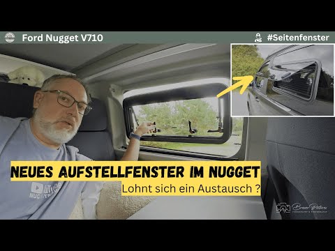 FORD NUGGET V710 - My new pop-up window | Installation | Advantages & Disadvantages