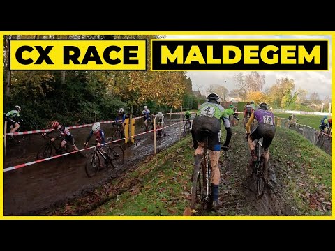 CYCLOCROSS RACE @ MALDEGEM  - GoPro hero 12 BIKE FOOTAGE - 4K 60 fps