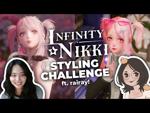 we're OBSESSED with styling clothes 🫧 infinity nikki challenge ft. @rairaylim