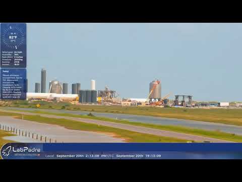 SpaceX Starship assembly 24h timelapse 2020-09-20
