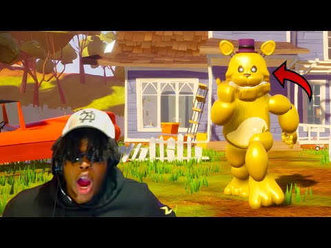 THEY PUT THE FASTEST ANIMATRONIC IN HELLO NEIGHBOR..