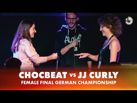 CHOCBEAT vs JJ CURLY | FEMALE FINAL | German Beatbox Championship 2018