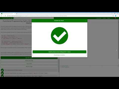 Functional Programming Split A String Into An Array Using The Split Method Freecodecamp1924