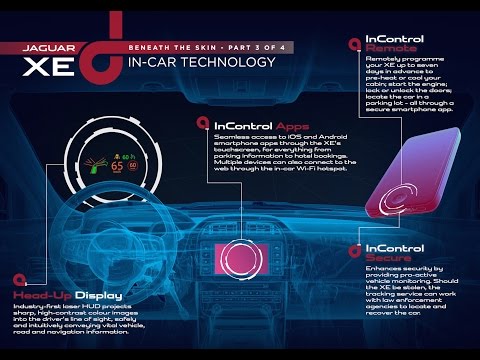 Jaguar XE Technology Release - Connected Car Technology | AutoMotoTV