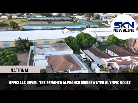 OFFICIALS UNVEIL THE RENAMED ALPHONSO BRIDGEWATER OLYMPIC HOUSE