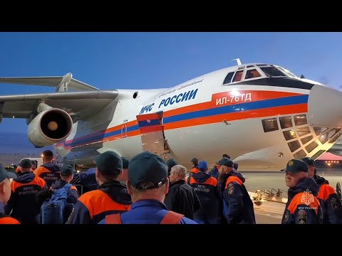 Два самолета МЧС России вылетели в Иран