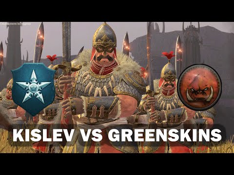 Kislev vs Greenskins - Total War Warhammer 3