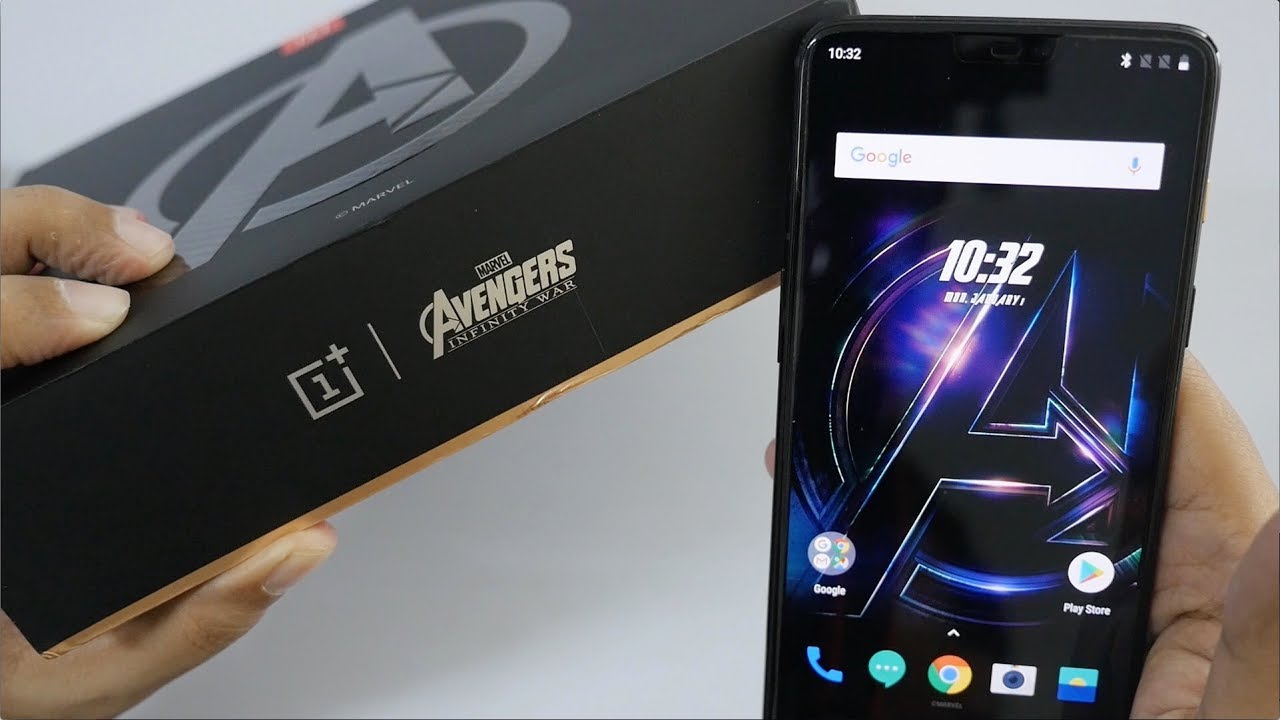 Oneplus 6 Avengers Special Edition Unboxing 8GB RAM & 256GB Storage