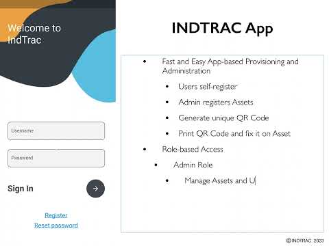 Indtrac QR