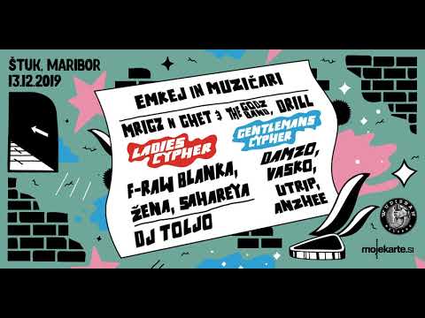 LIVE Hip-Hop na ŠTUKu (13.12.2019) - Emkej, Mrigo & Ghet, Drill