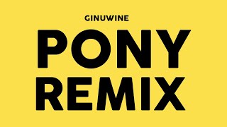 GINUWINE - Pony (Richastic Remix)