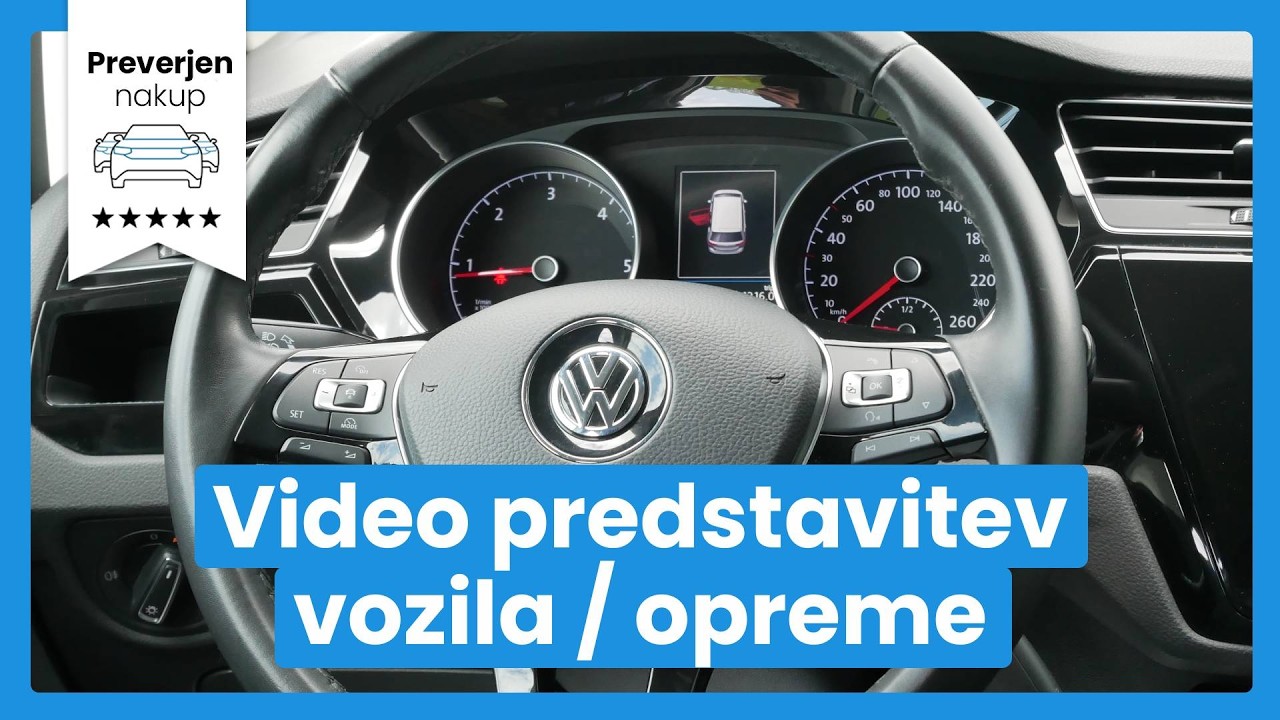 Volkswagen Touran 1.6 TDI BMT R-Line Edition - SLOVENSKO VOZILO