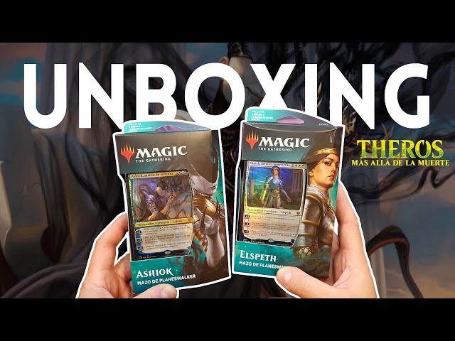 Vídeo relacionado con Magic: The Gathering MTG - Theros Beyond Death - 1 Planeswalker Deck - Selección aleatoria - Espanol - Random Selection - Spanish