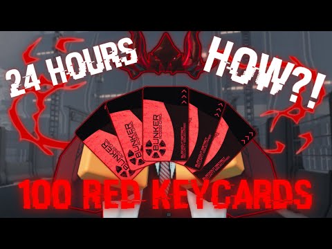 How I Farmed 100 Red Keycards in 24 Hours (Blackout)