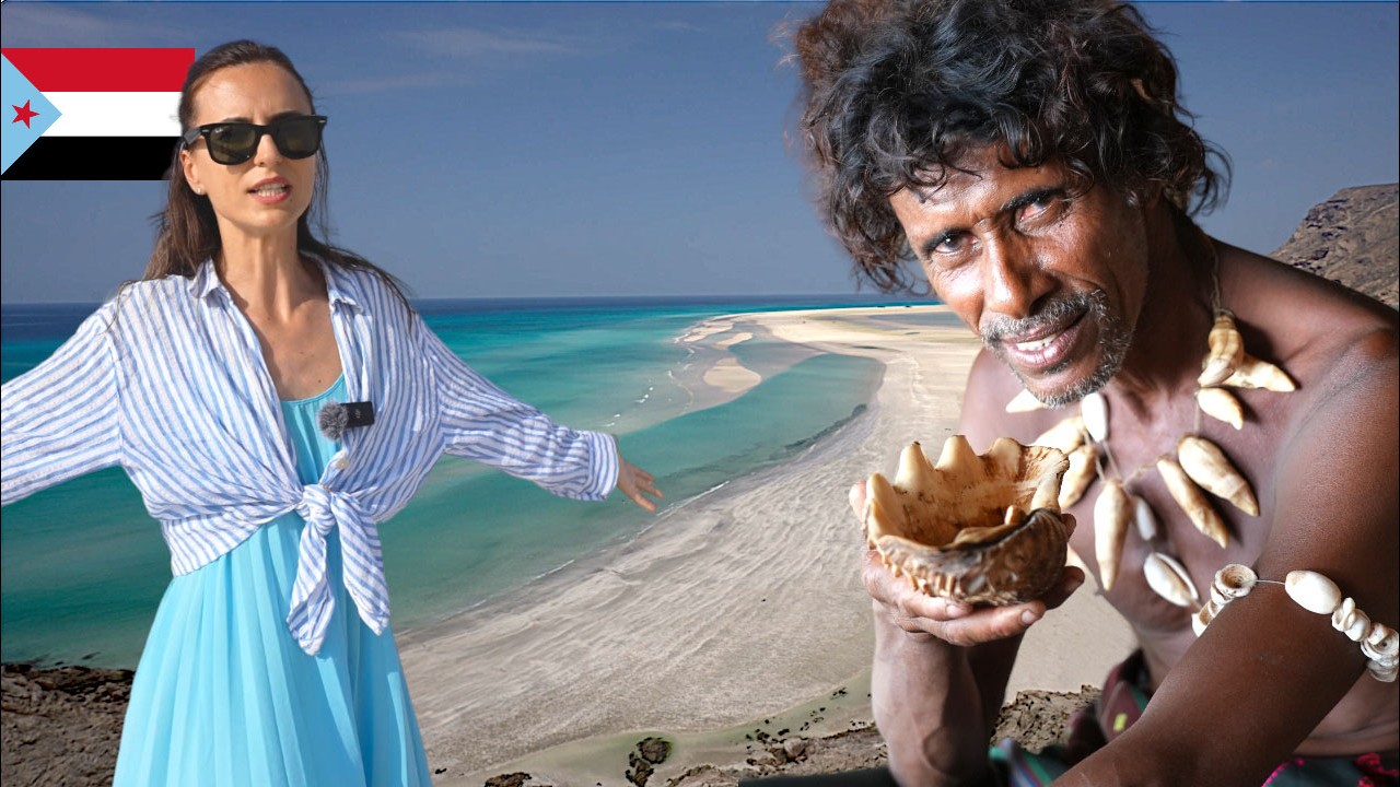 Acasă la Omul Peșterii în Yemen! Trăiește într-o grotă ca acum 1000 de ani (Socotra)