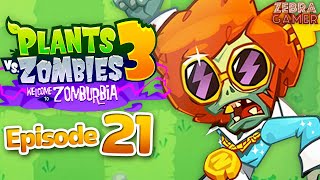 Disco Zombie! Day 8! - Plants vs. Zombies 3: Welcome to Zomburbia Gameplay Walkthrough Part 21