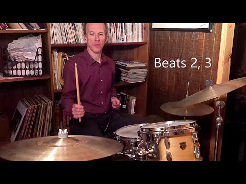 Hi hat placement in 3/4 time signatures