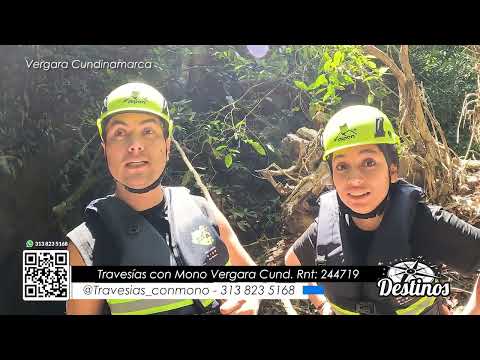 iniciamos la aventura en #vergara #cundinamarca haciendo rapel con travesías con mono