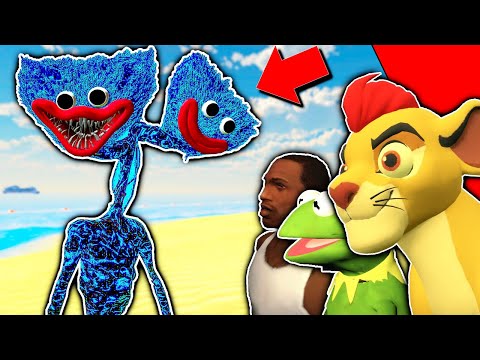 HUGGY x SIREN HEAD = HUGGYHEAD?!  (NEW NPC)