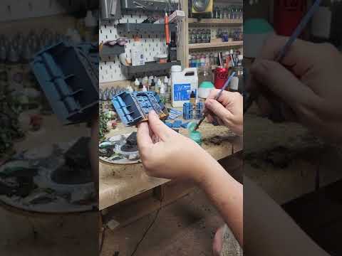 Warhammer Kill Team Into The Dark Terrain Painting Tutorial