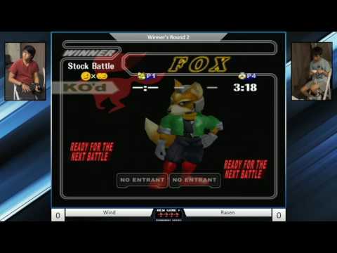 New Game+ LIII - Wind (Fox) vs  Rasen (Sheik) SSBM WR2