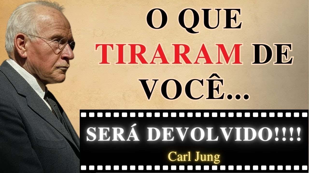 É por isso que o Universo te DEVOLVERÁ todos os seus anos PERDIDOS | Carl Jung (Filosofia)