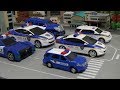 헬로카봇 경찰차 자동차 변신 로봇 장난감 모음 Hello Carbot Police Car Transformer 