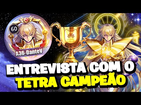 ENTREVISTA COM DANTE, TETRA CAMPEÃO DO JAMIEL - Saint Seiya : Awakening
