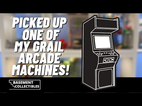 PICKED UP ONE OF MY GRAIL ARCADE MACHINES! A WORK IN PROGRESS!