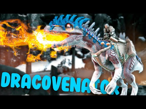 COMO TAMEAR DRACOVENATOR Y TODAS SUS HABILIDADES - ARK: PREHISTORIC BEAST MOD