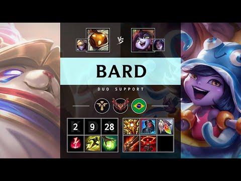 Bard Support vs Lulu - BR Grandmaster Patch 25.16