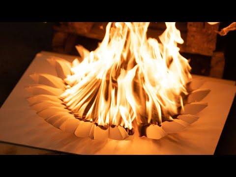 Secrets d'atelier : sculpté, brûlé, plié... le papier dans tous ses états avec Janique Bourget