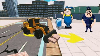 Snow Excavator Simulator New Beku Gari Game #gv80 | Android gameplay videos