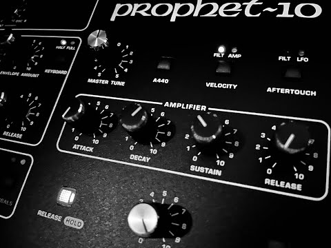 Prophet-10 sound design - strings (violin and cello)