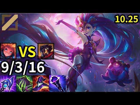 Zoe Mid vs Viktor - KR Challenger | Patch 10.25