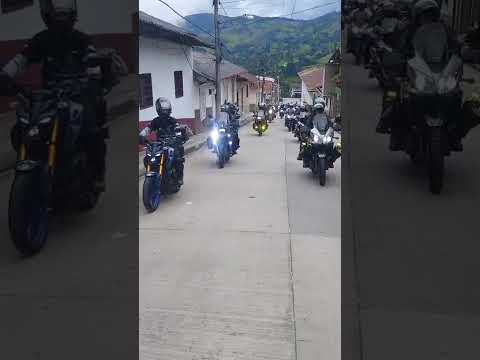 LOS moteros desde el oriente Antioqueño 🛵🛵🛵 hoy domingo en Las calles de San José de la Montaña