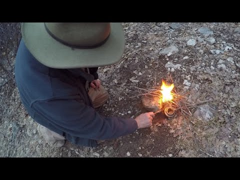Fire Starting Tip - Using a Trangia Spirit Burner