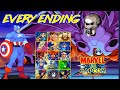 All Character Endings Marvel Vs Capcom 1 Clash Of Super Heroes