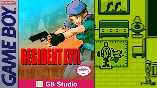 Resident Evil: GB Demake - Game Boy [New Homebrew]