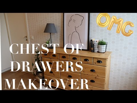 DIY Chest of Drawers Makeover