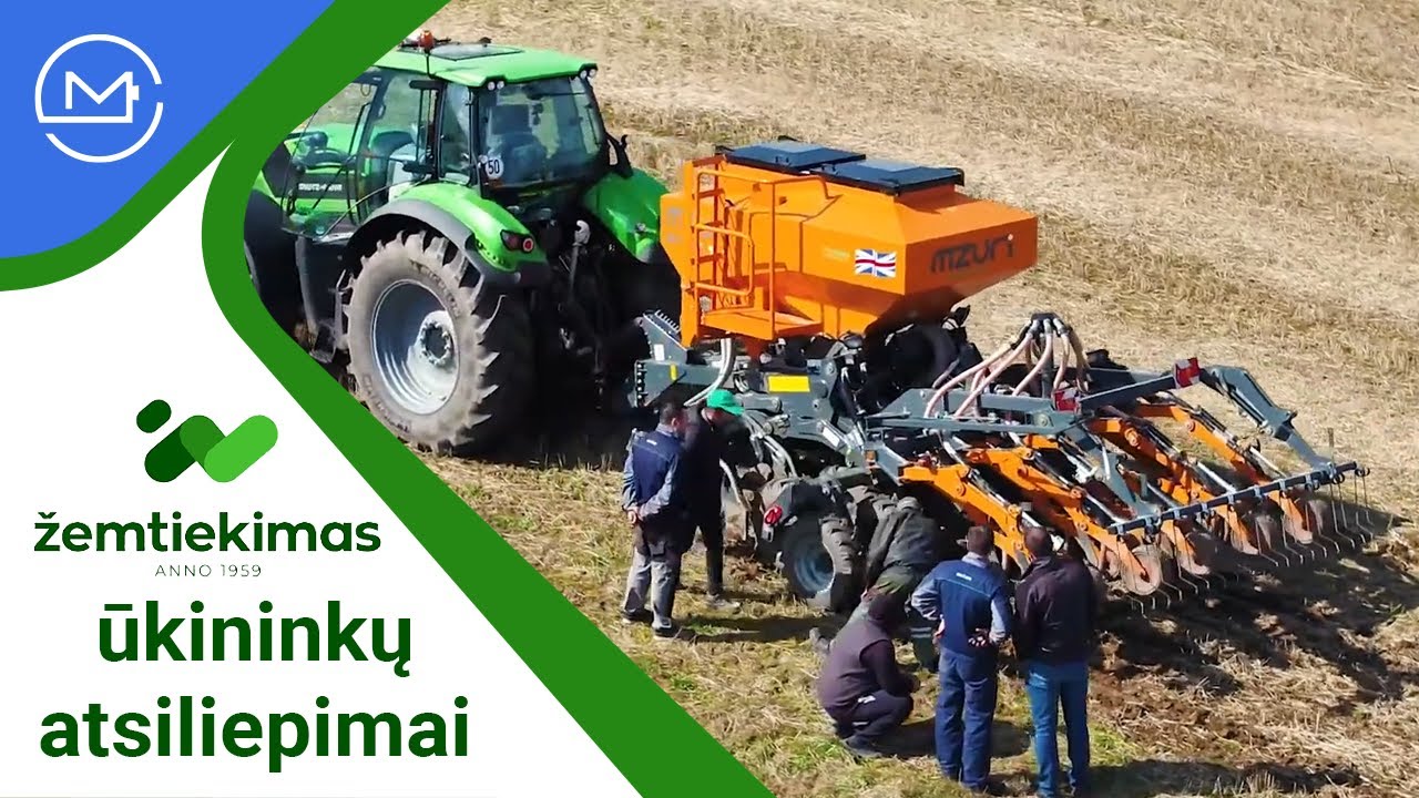 Biržų Žemtiekimas - 2P1 - Pagrindinis, MZURI Sėjamoji - ūkininkų atsiliepimai