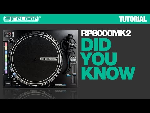 Reloop RP-8000 MK2 DJ Pikap / Turntable - Video